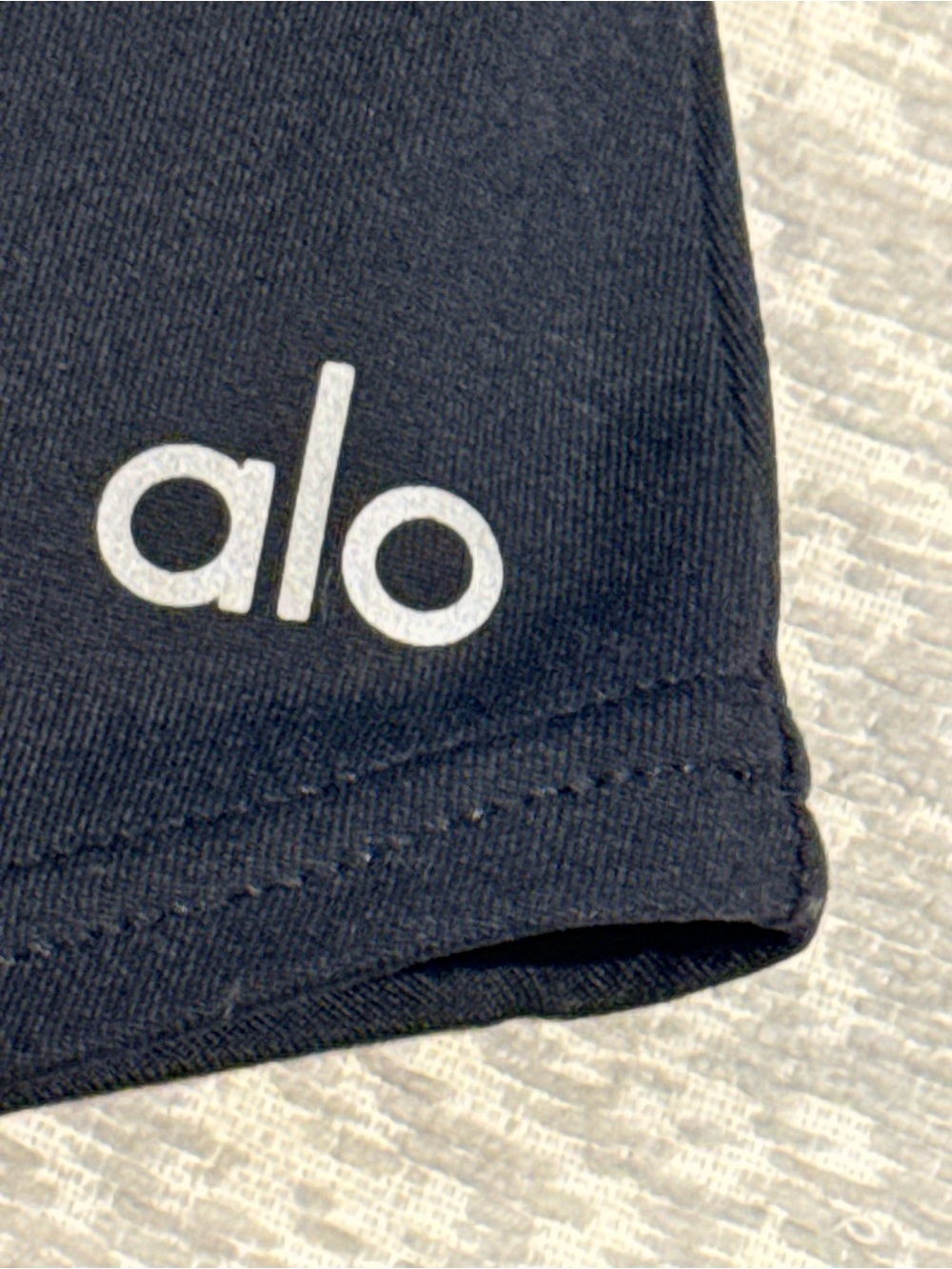 ALO Yoga /// Women’s Elite Black Mesh Racerback Tank Top - Size Medium - Picture 7 of 8